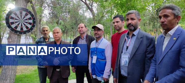 مسابقات استعدادیابی دارت ویژه بانوان در پارک صیاد شیرازی شیروان
