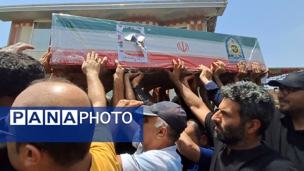 قائمشهر به سوگ شهید محمد حیدری قادیکلایی
