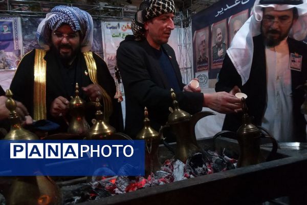 تشییع نمادین حضرت زهرا(س) با اشک و ارادت