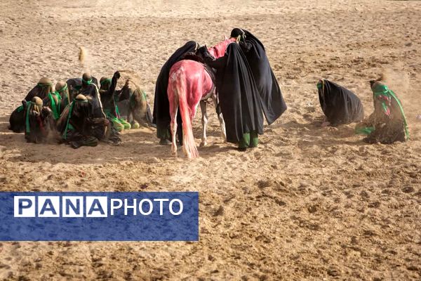 برگزاری تعزیه روز اربعین امامزاده شاه کرم