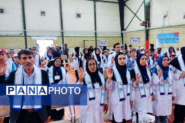آغاز اردوی سفیران سلامت برای ساختن آینده‌ای سالم
