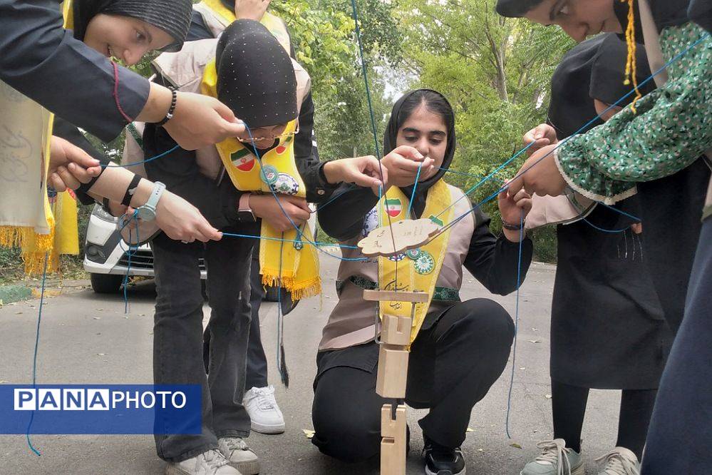 حال و هوای روز اول دوازدهمین پیش اردوی ملی دختران شهرستان های استان تهران