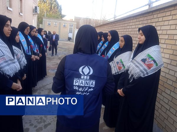  اجرای طرح انس با قرآن دبیرستان خاص نمونه فرهنگ مهر فاطمی