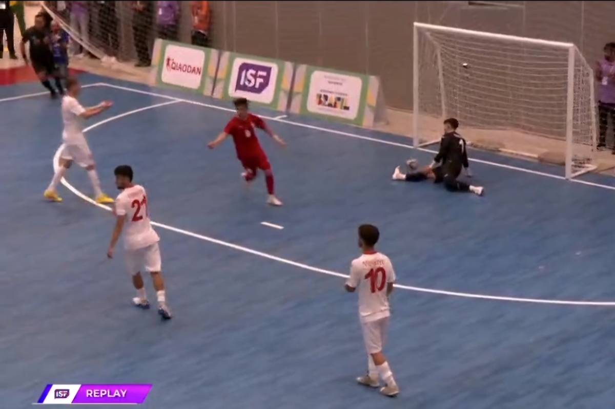 پیروزی پرگل تیم ملی فوتسال دانش‌آموزی پسران ایران مقابل ترکیه در گام نخست