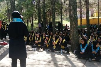 اردوی دانش‌آموزی پیشتازان شهرستان زرقان