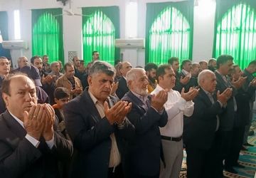 اقامه نماز عید فطر در محمودآباد