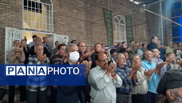 نماز جمعه در دهه سوم محرم در نیشابور