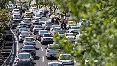 ترافیک روان در معابر و بزرگراه‌های پایتخت