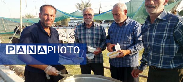 قدم‌های عاشقی در مسیر اربعین
