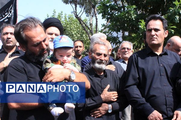 تشییعی که بهارستان را یکپارچه عزادار و مفتخر کرد