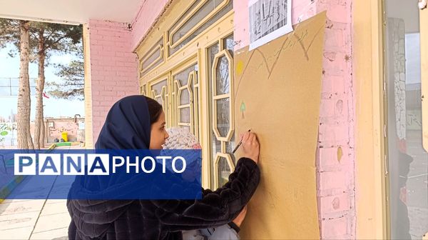 مانور زلزله در دبیرستان حضرت سکینه