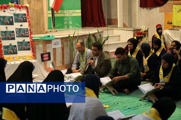 پیش اردوی ملی پیشتازان دختر سازمان دانش‌آموزی آذربایجان شرقی