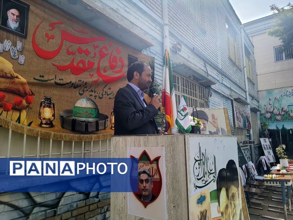 زنگ مهر ، نوای مقاومت در دبیرستان شاهد تکتم مشهد 