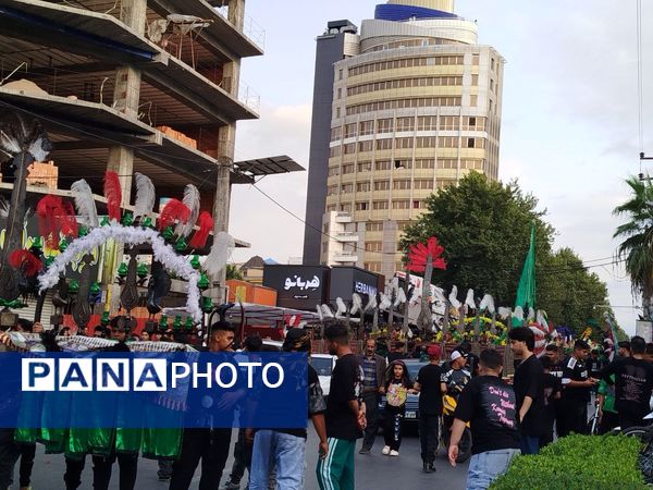 آیین علم‌گردانی ماه محرم در آمل