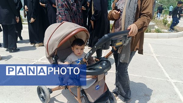 مراسم تاسوعای حسینی در آستانه سید سلطان فقیه‌الدین