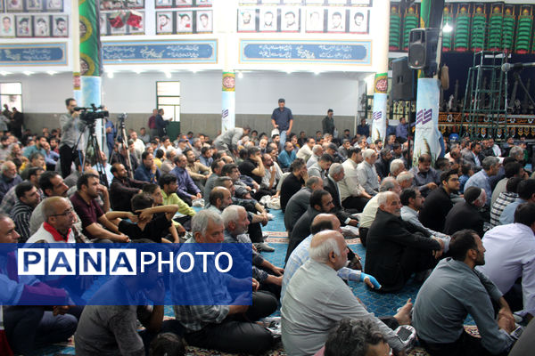 حضور نوجوانان در سی و پنجمین یادواره شهدای روستای فردوی قم