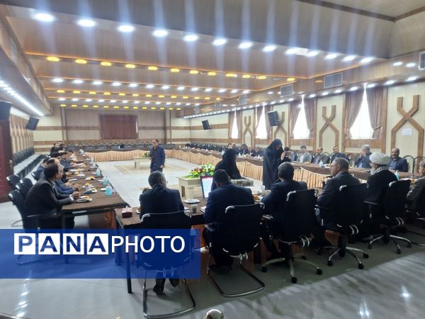 برگزاری جلسه شورای اداری آموزش و پرورش ترشیز بزرگ در شهرستان خلیل‌آباد
