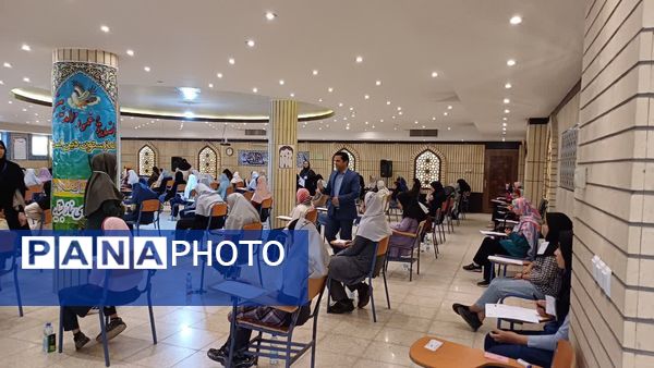 بازدید کارشناس مسئول مدارس خاص و استعدادهای درخشان وزرات آموزش و پرورش از حوزه‌ برگزاری آزمون‌های سمپاد 