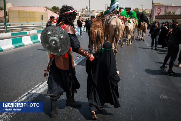 آیین سنتی کاروان عزاداری بنی اسد در تهران