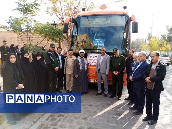 برگزاری جلسه توجیهی و اعزام دانش‌آموزان به راهیان نور خلیل آباد