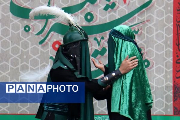 اجرای گروه نمایشی نقشینه به مناسبت ایام صفر و شهادت حضرت رقیه در آستان مقدس بی بی سکینه خاتون