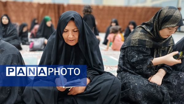  مراسم پرفیض زیارت عاشورا در شب چهارم محرم در مارگون