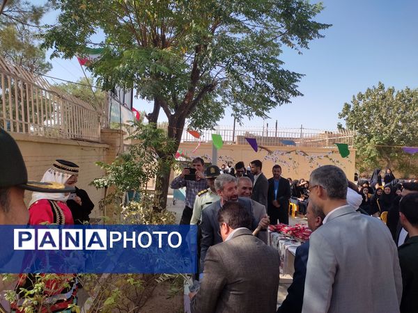زنگ مهر در مدارس شهرستان خلیل‌آباد