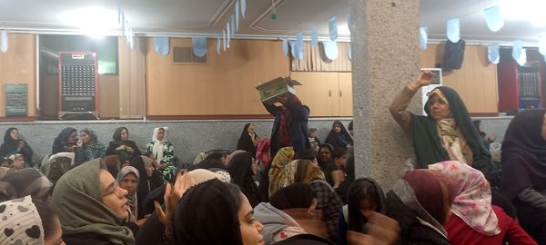 برگزاری مراسم دهه فجر در مصلی هیئت ابوالفضلی بیرجند 