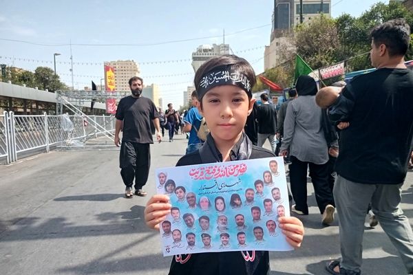 راهپیمایی جاماندگان اربعین حسینی در مشهد