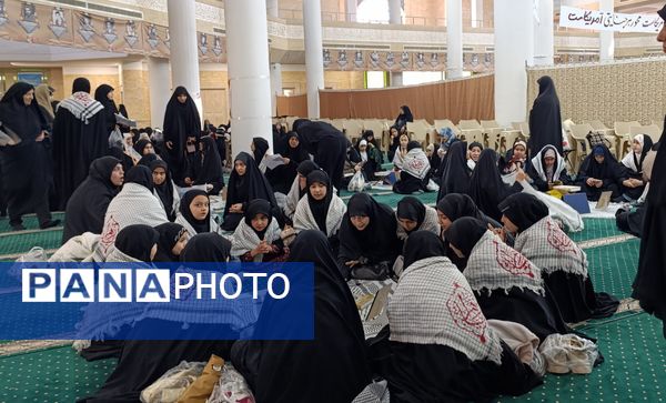 گردهمایی دانش‌آموزان بسیجی در طرح میقات صالحین