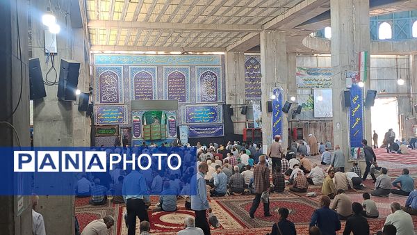 نماز جمعه در دهه سوم محرم در نیشابور