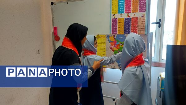 آیین نواختن زنگ مهر ویژه دانش آموزان دبستان امید بیمارستان فوق تخصصی کودکان اکبر مشهد 