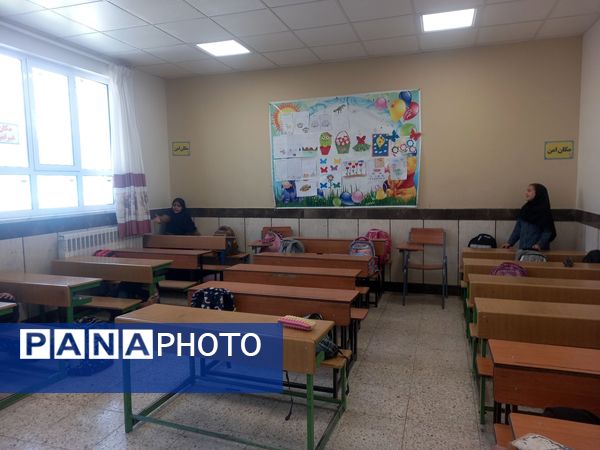 اجرای مانور زلزله در دبستان فرهنگ فرازمند