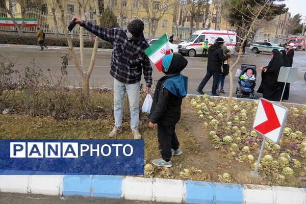 راهپیمایی باشکوه ۲۲ بهمن ماه شهرستان بجنورد 