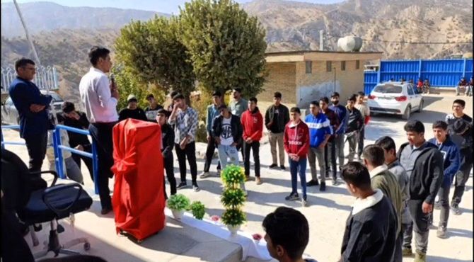 جوانه‌های مسئولیت در آموزشگاه شهید سلیمانی رفن 