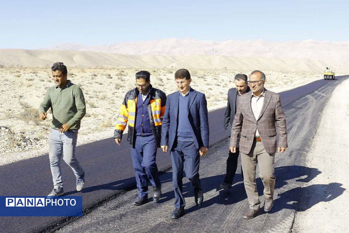 بازدید میدانی فرماندار فیروزکوه از پروژه‌های عمرانی