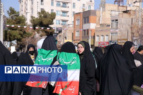 راهپیمایی با شکوه مردم دارالمومنین کاشان 