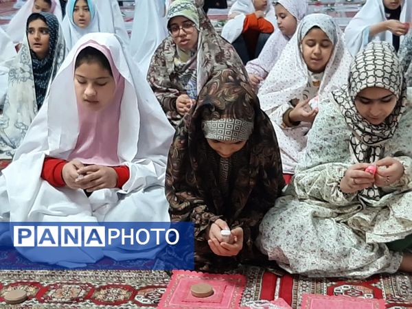 دومین روز از اعتکاف دانش‌آموزی در مسجد امام حسن شهرستان گالیکش