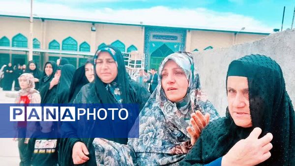 ورود پرچم متبرک حرم رضوی به شهرستان مارگون