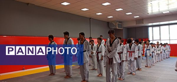 افتتاح خانه تکواندو در سالن چند منظوره آزادی شیروان