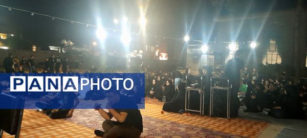 مراسم عزاداری دهه اول محرم در مسجد چهارده معصوم  نیشابور 