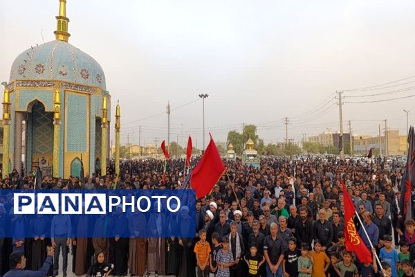 تجمع هیات‌های مذهبی در روز عاشورا