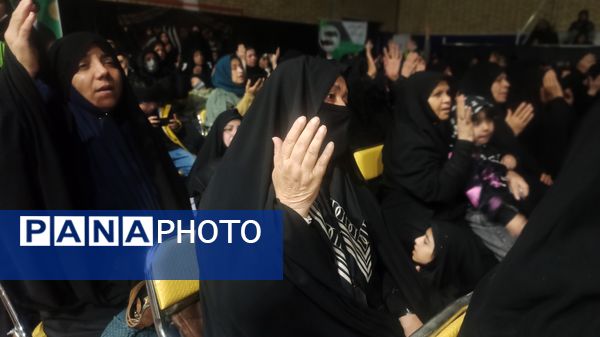 اجتماع عظیم فاطمیون در سالن شهدای شهرداری مشهد مقدس 
