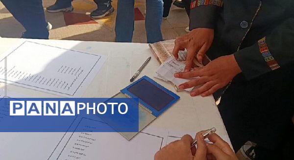 انتخابات شورای دانش‌آموزی دبیرستان شهید تیمسار فلاحی ناحیه یک کرج 