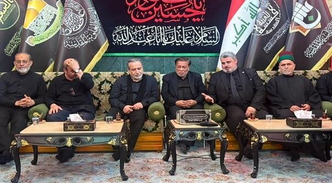 عراقچی با تولیت حرم امام حسین (ع) در کربلا دیدار کرد