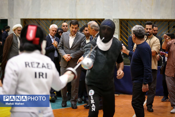 مراسم بدرقه کاروان ورزشی دانش‌آموزی به ژیمنازیاد جهانی دانش‌آموزی بحرین 2024