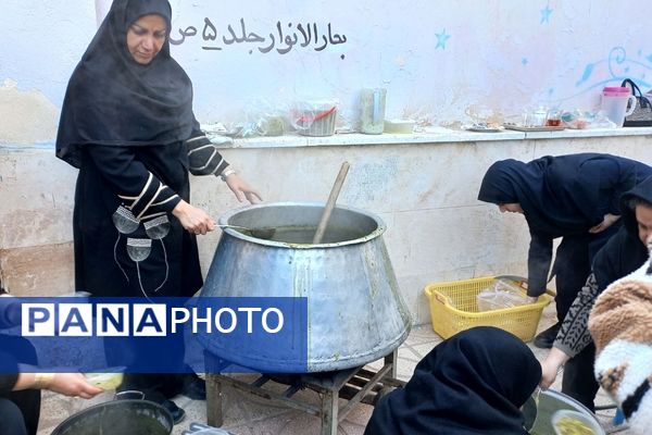 نوای فاطمی در مدارس پیشوا طنین‌انداز شد