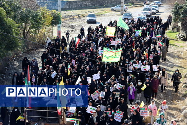 راهپیمایی ۲۲ بهمن بخش بندپی شرقی