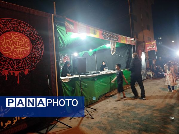 برپایی موکب مردمی در شهرستان بروجرد 
