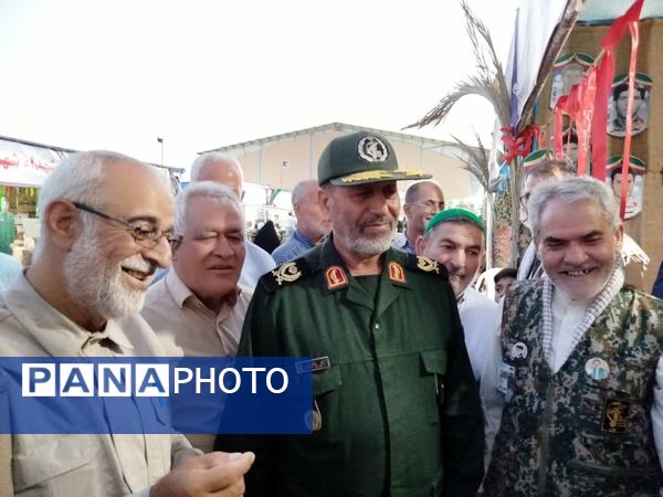  بازدید مدیرکل بنیاد حفظ آثار و نشر ارزش های دفاع مقدس خراسان رضوی از نمایشگاه  کنگره ملی شهید مدرس (ره) 